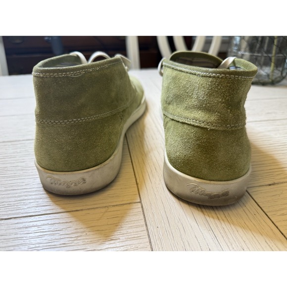 Bruno Magli Men Chukka Desert Green Suede‎ Ankle Lace Up Boots Leather Sz 10 main image 4